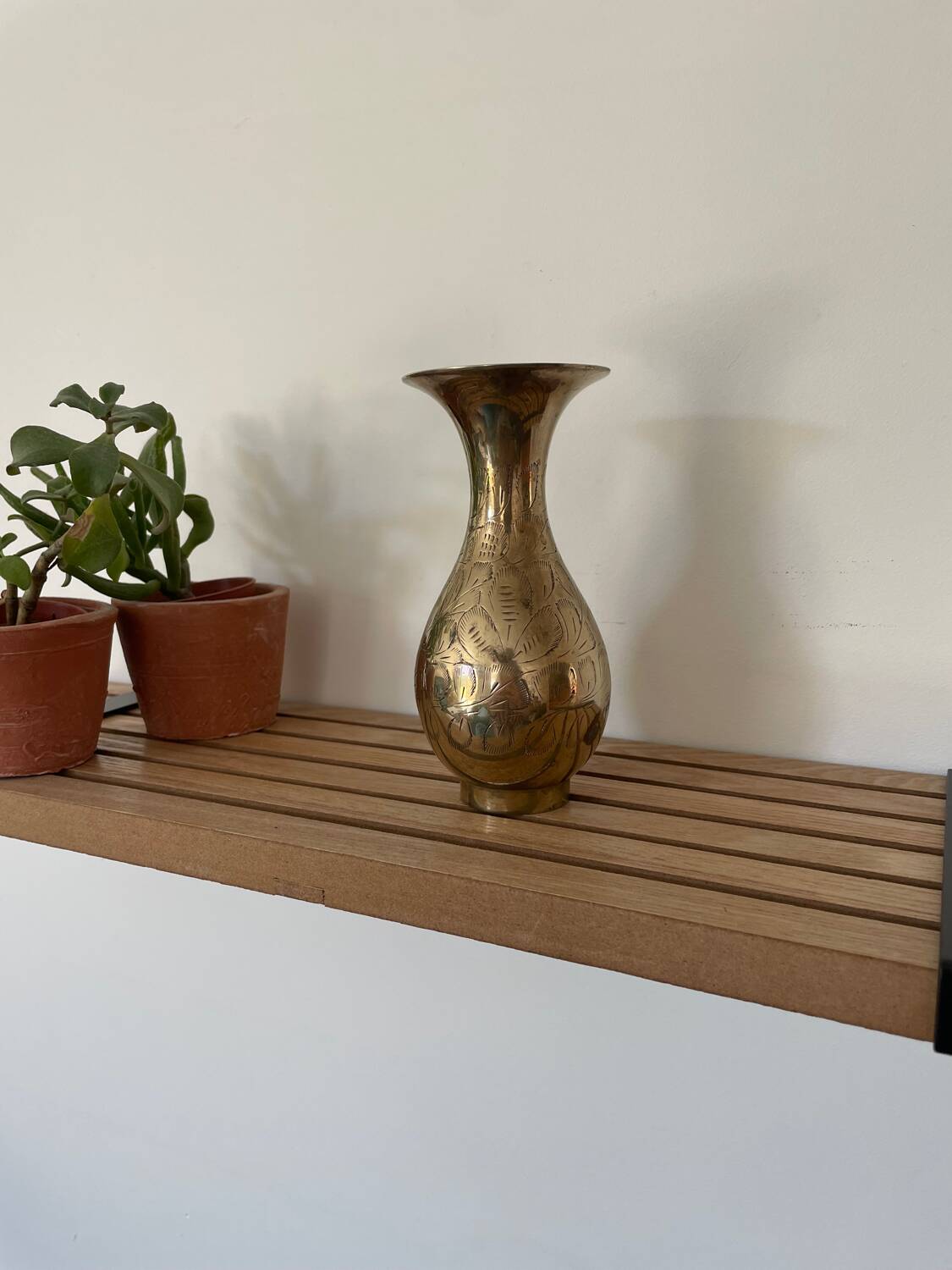 Brass vase