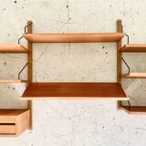 Modular Library Shelf by Poul Cadovius for Royal System Denmark 1960