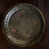 Plateau à thé oriental en cuivre ou laiton XXe