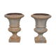 Paire de vases Médicis en fonte