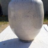 Glazed sandstone jar by François Peyrat