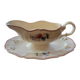 Rustic Sauce Boat Digoin Sarreguemines 1930