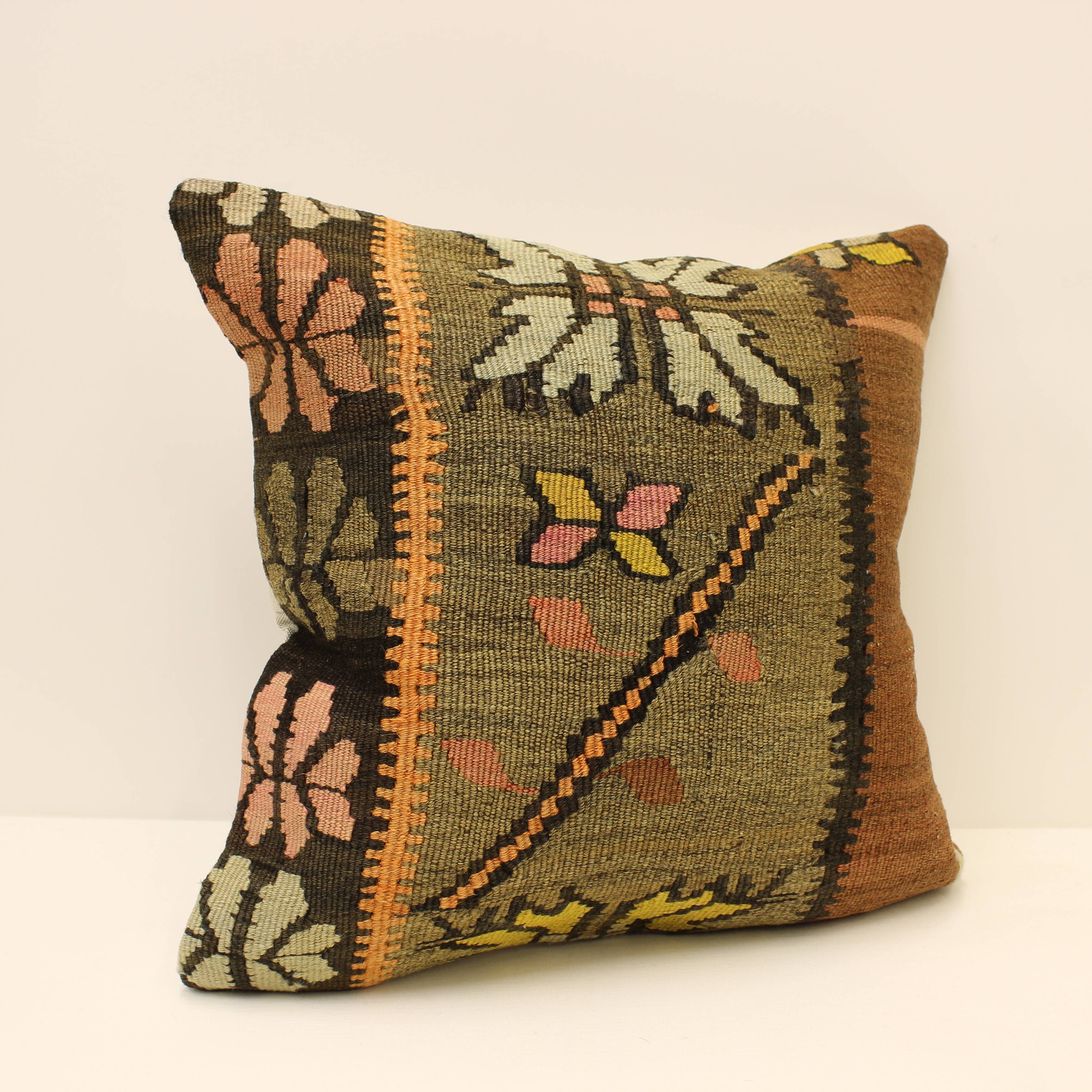 Kilim Cushion,Vintage Cushion Cover