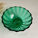 Glass salad bowl