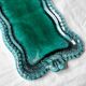 Green ceramic cake dish