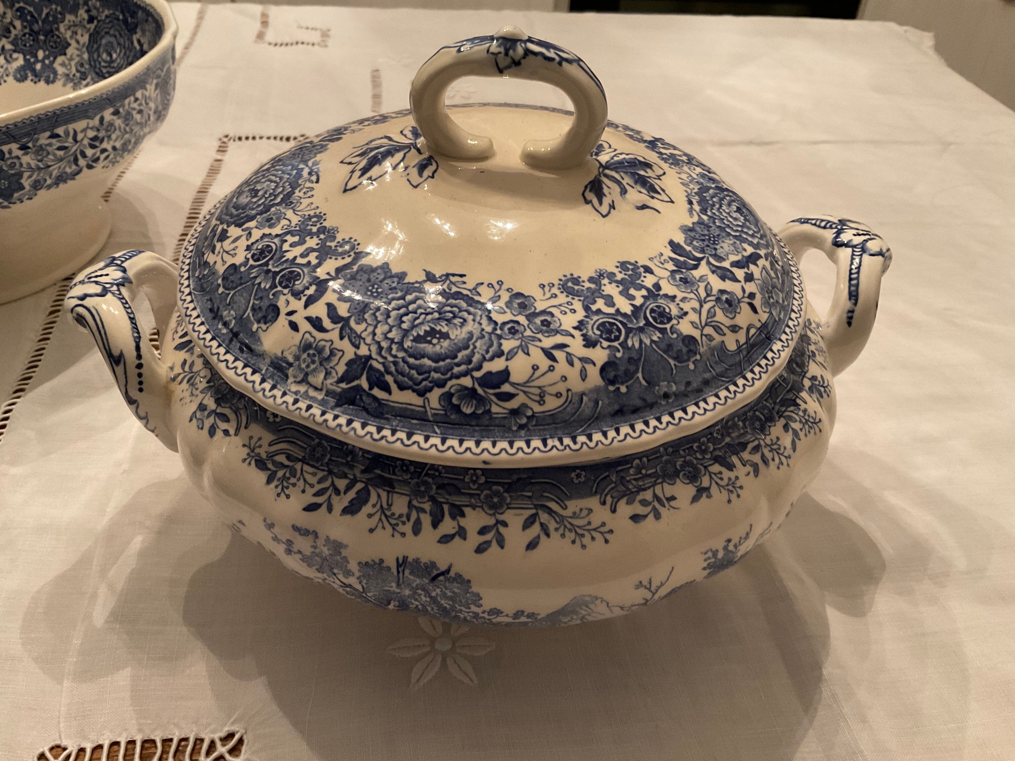 Saladier et soupière Burgeland, Villeroy et boch
