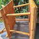 Rattan side table