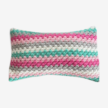 Coussin crochet