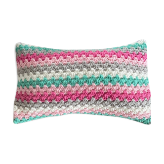 Coussin crochet