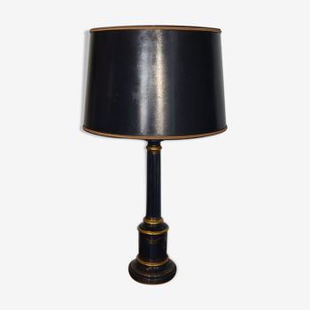 Louis XVI-style blue lamp