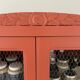 Vintage art deco terracotta wardrobe