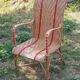 Rattan armchair
