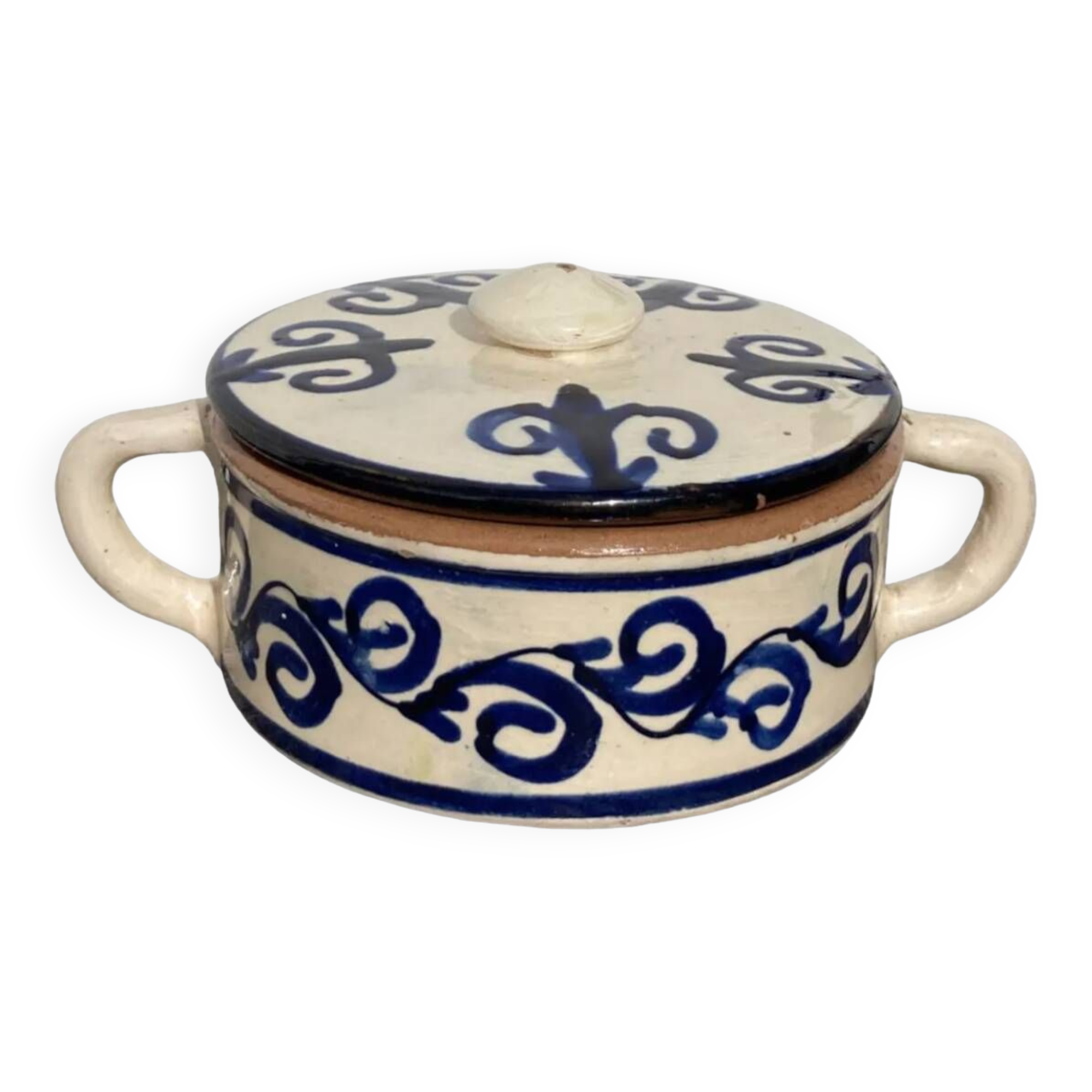 Round ceramic box candy box