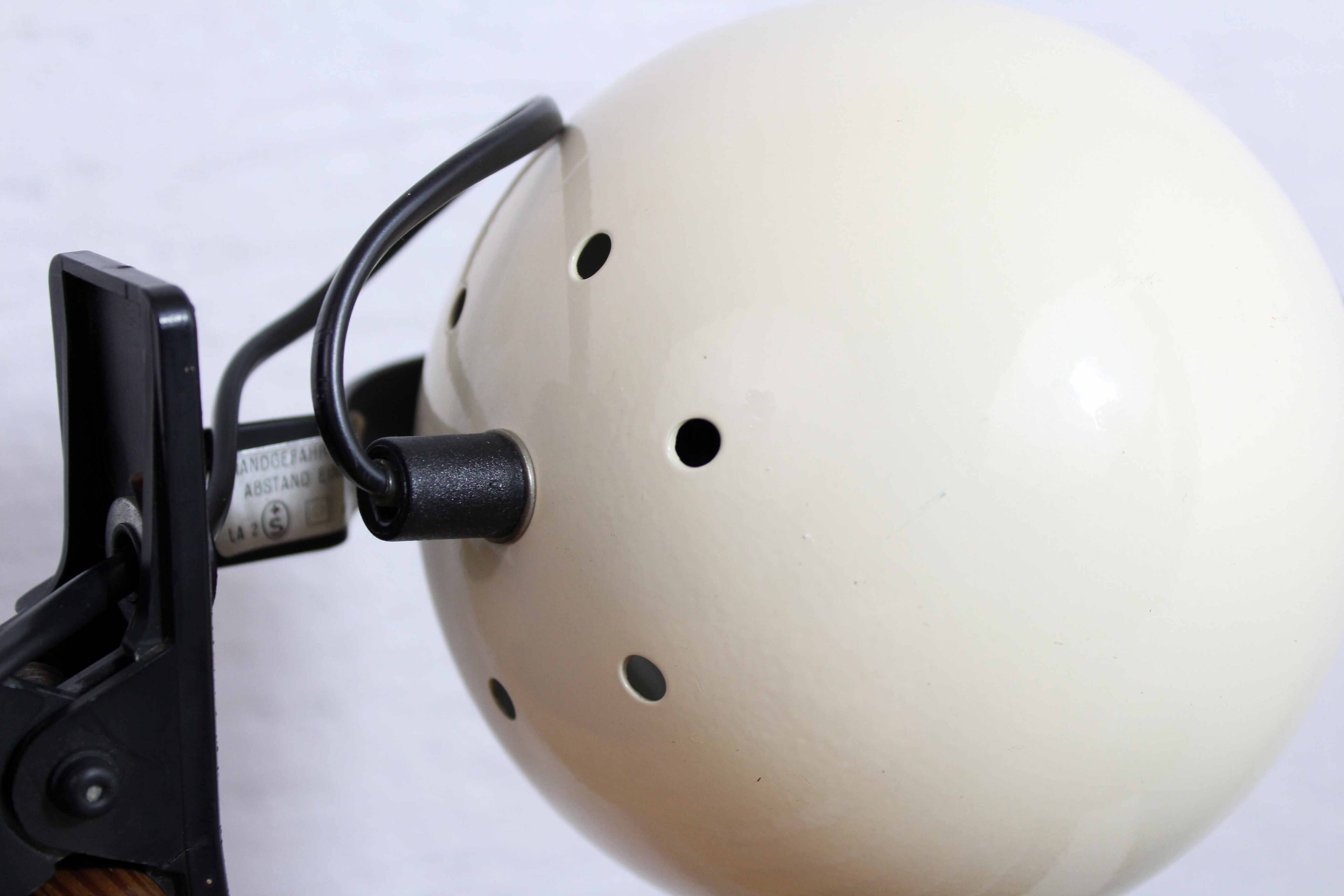 Eye ball clamp wall lamp 1970