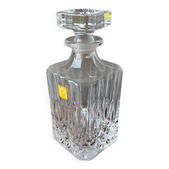 Small 50 cl chiseled crystal carafe