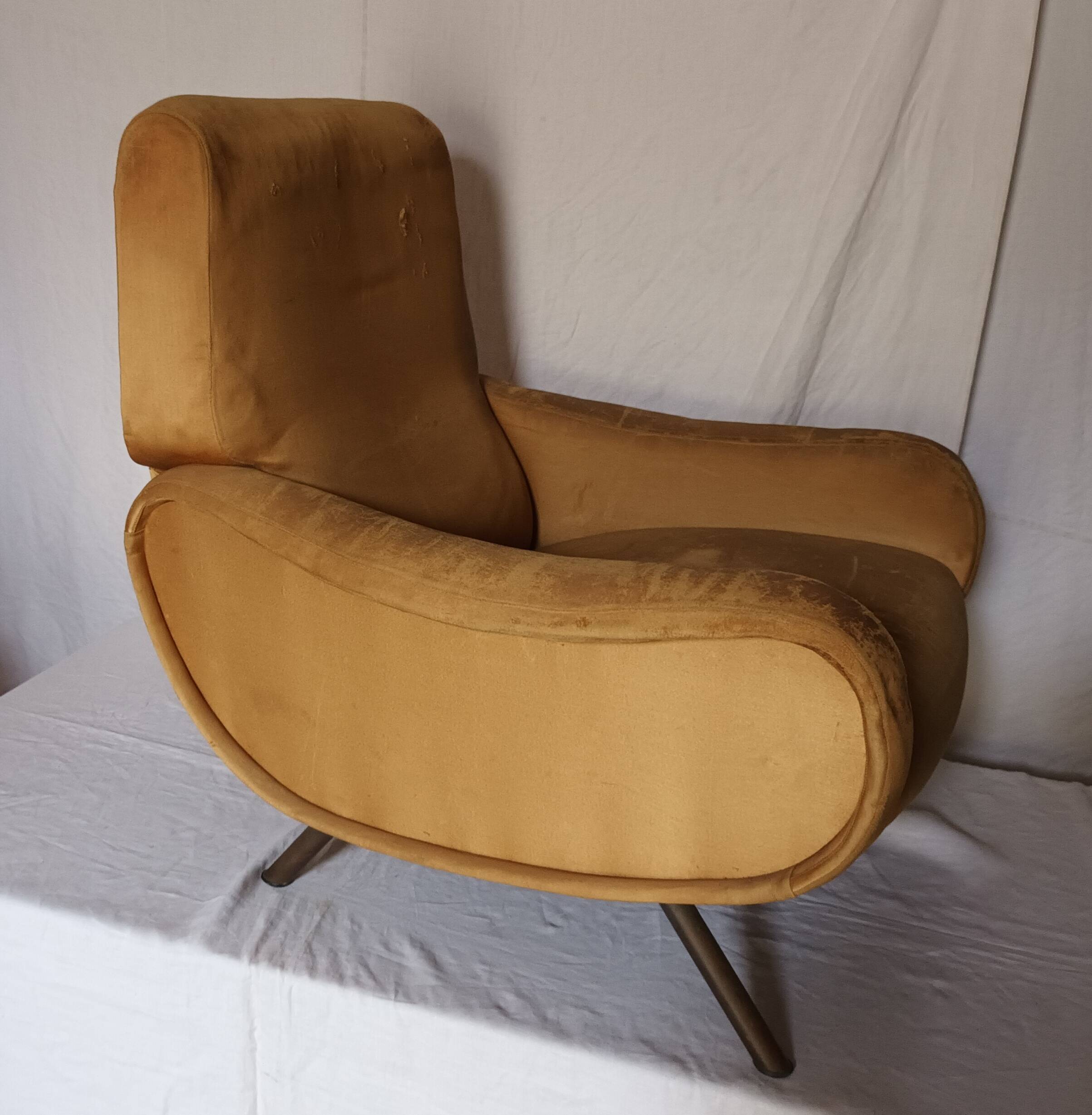 Lady armchair by Marco Zanuso for Arflex from the 1950s