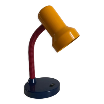 Colorful desk lamp 80s