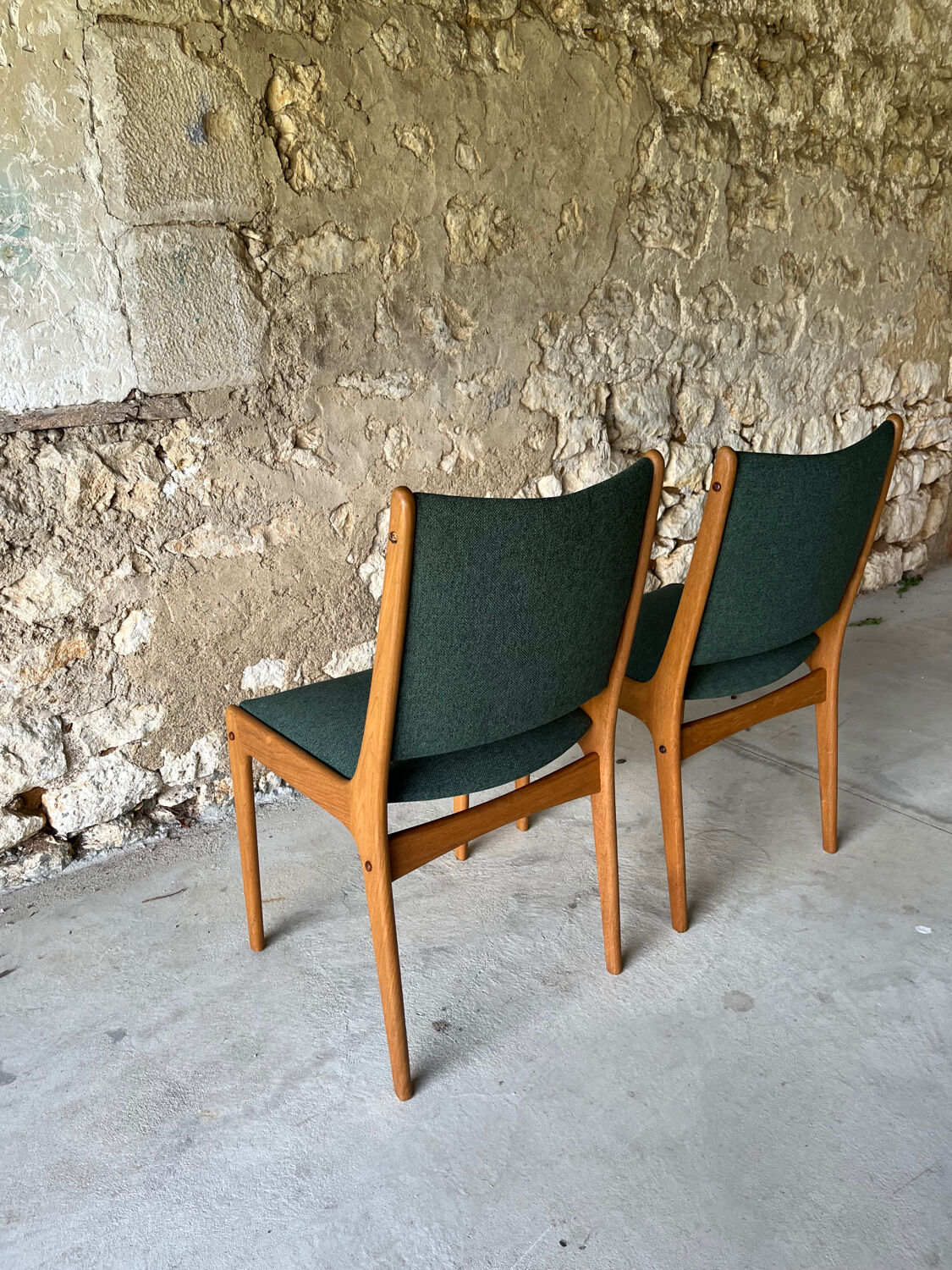 Pair of chairs by Johannes Andersen