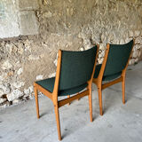 Paire de chaises de Johannes Andersen