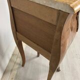 Pair of marble bedside tables