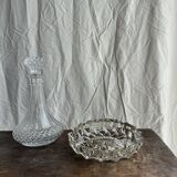 Très grand cendrier en verre classique D:16