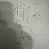 toni zucherri murano venini floor lamp 1970