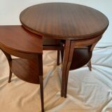 Round trundle tables