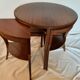 Round trundle tables