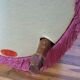 Fauteuil velours rose poudré chauffeuse style napoléon iii vintage