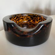 XXL pocket tray Murano 1970 Italian design blown glass