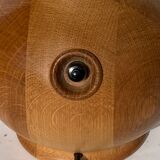 Paire de lampes de table en teck par Dyrlund, Danemark 1960s-1970s