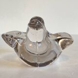 Empty crystal pocket in vintage bird shape