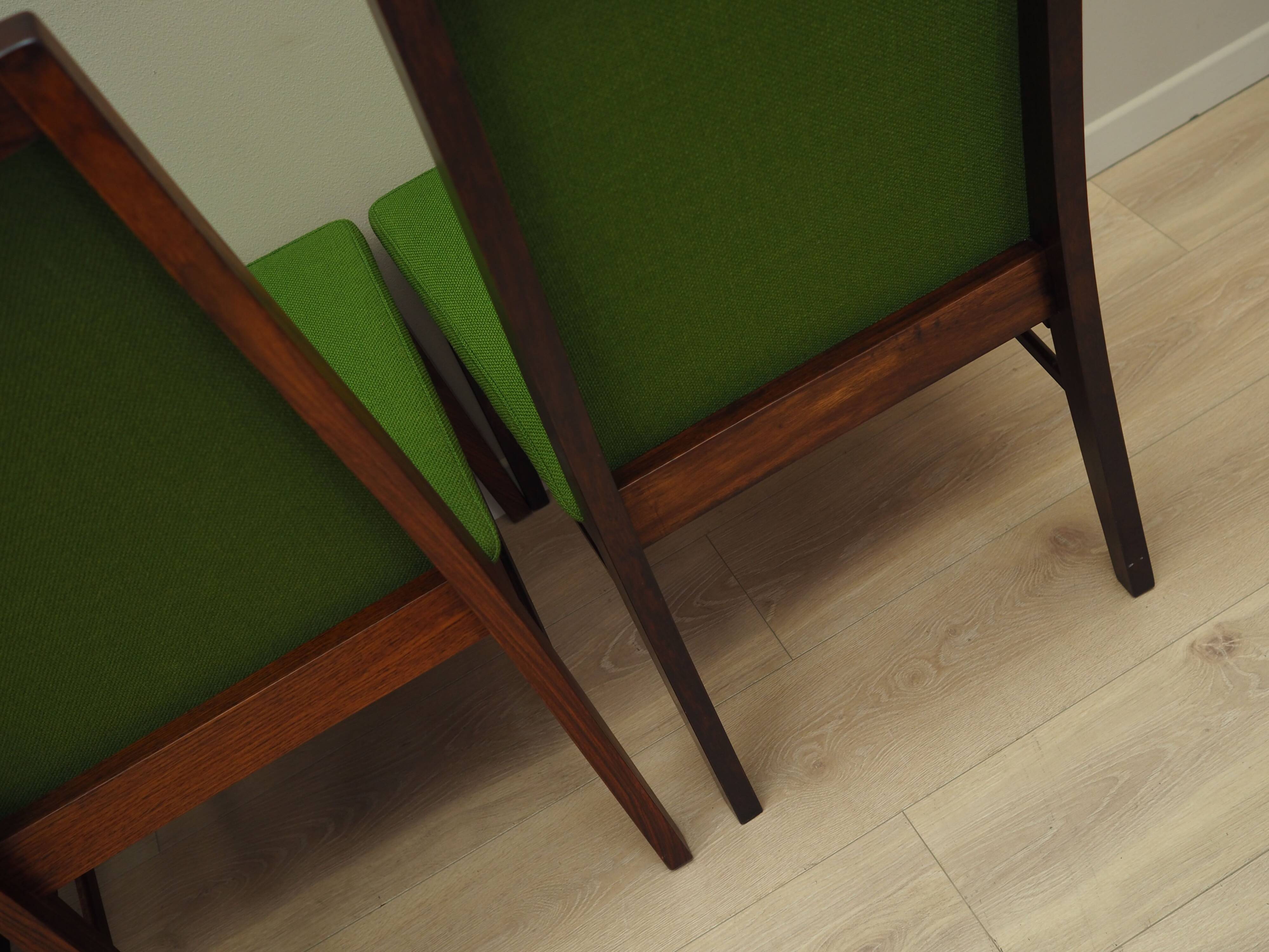 Set of four rosewood chairs, Danish design, 1970s, manufacturer: Dyrlund