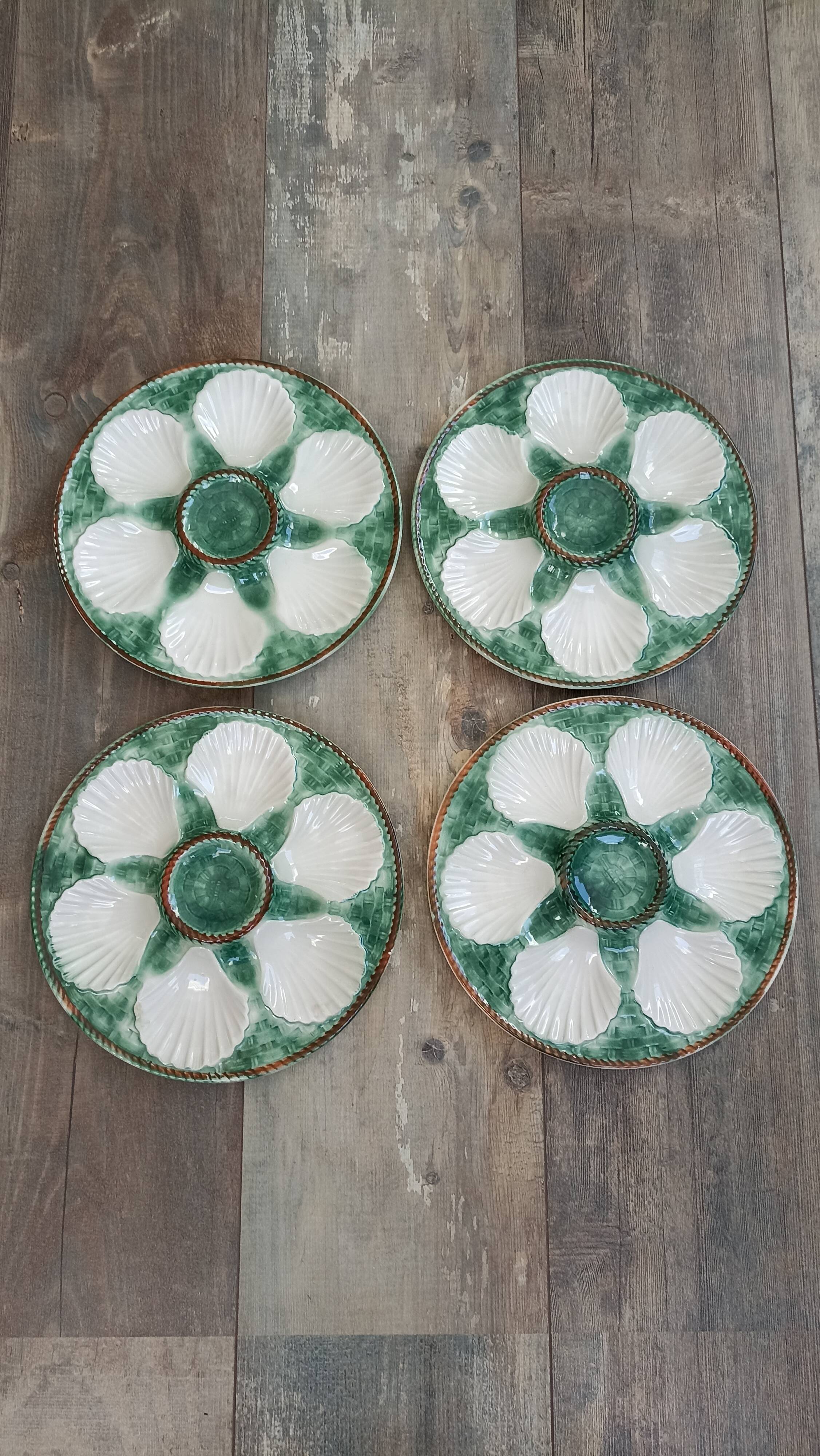 Longchamp oyster plates