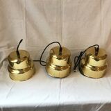 Scandinavian gold pendant lamp