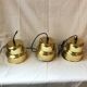 Scandinavian gold pendant lamp