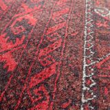 Tapis couloir baloutche afghan vintage 107 x 211 cm - tribal répétitif (1C1196)