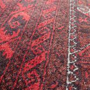 Vintage Afghan Baluch runner rug 107 x 211 cm - repetitive tribal (1C1196)