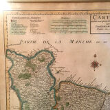 Map of Normandy (XVIIIth)