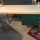 Two-coloured industrial metal office