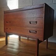 Scandinavian teak dresser by Arne Wahl Iversen for Brenderup.