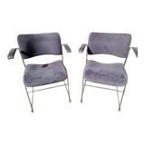 Set of 2 David Rowland 40/4 armchairs for Howe
