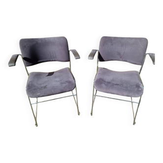 Set de 2 fauteuils David Rowland 40/4 pour Howe