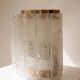Vintage wall light Doria Leuchten with frosted glass tubes.