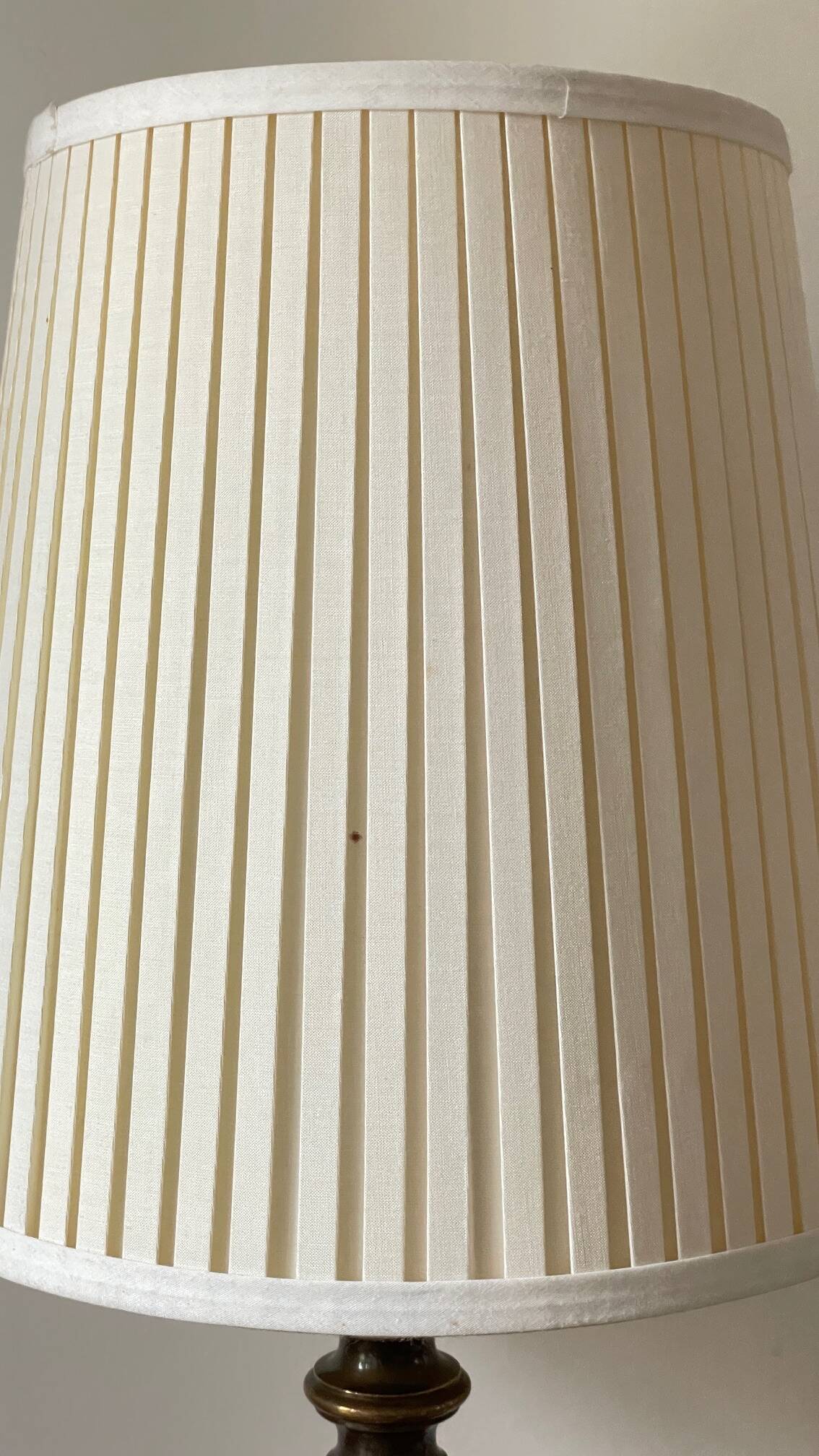 70s Steel and Brass LAMP