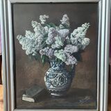 Painting "Lilacs in a vase"