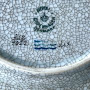 Vide poche en porcelaine craquelée Royal Copenhagen par Thorkild Olsen