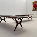 Table basse moderne suédoise en teck par Jo Carlsson, 1960
