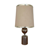 Steel lamp by Philippe Barbier, 1970