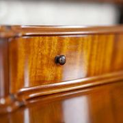 Table de coiffeuse antique en acajou, années 1890